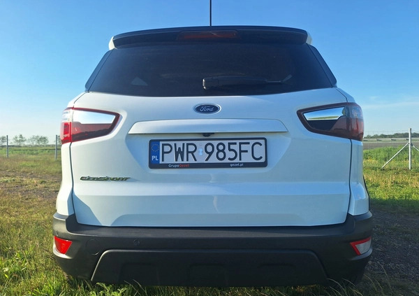 Ford EcoSport cena 72500 przebieg: 53150, rok produkcji 2020 z Września małe 631
